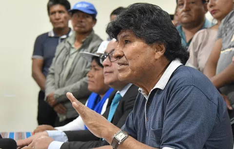 Evo Morales cree que 'los gringos' están detrás de supuesto atentado en su contra