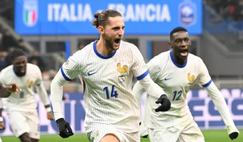 Francia fue muy superior a Italia en la Liga de Naciones de Europa 