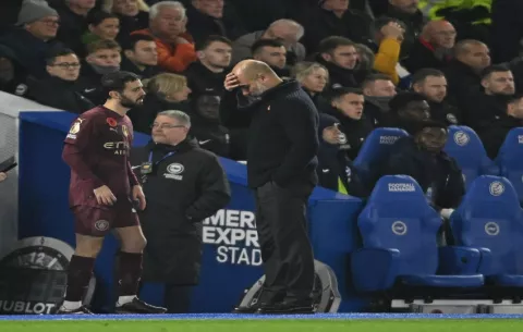 El Brighton agudiza la crisis del Manchester City