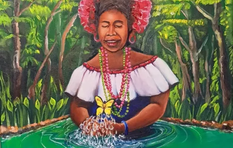 Artistas presentan 'Homenaje a la patria' en el Archivo Nacional de Panamá