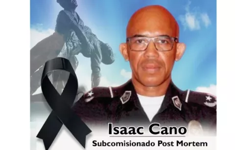 Este martes se realizarán las honras fúnebres del Mayor Isaac Cano