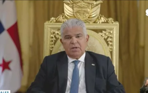 Mensaje del presidente José Raúl Mulino en cadena nocional