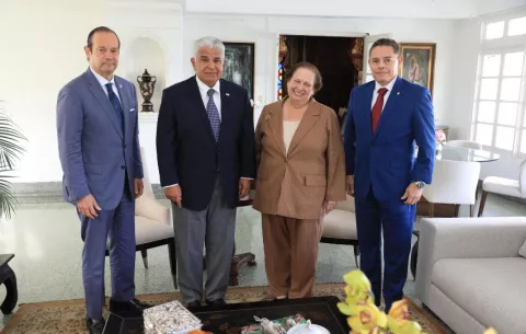 Panamá y Estado Unidos analizan la agenda bilateral y temas de interés común