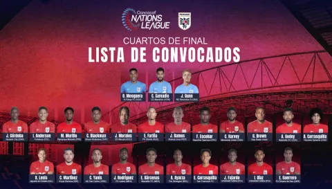 Panamá revela su equipo para enfrentar a Costa Rica en la Liga de Naciones
