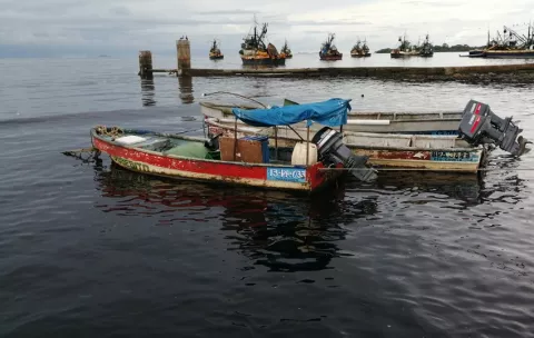 Situación climática afecta a pescadores artesanales de Puerto Caimito 