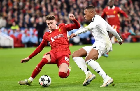 Real Madrid pierde ante Liverpool; Mbappé falla un  tiro penal 