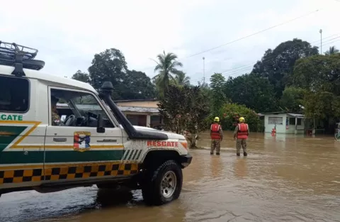 Lluvias causan estragos en Chiriquí