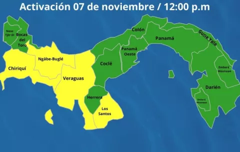 Sinaproc disminuye la alerta roja en todo el territorio nacional