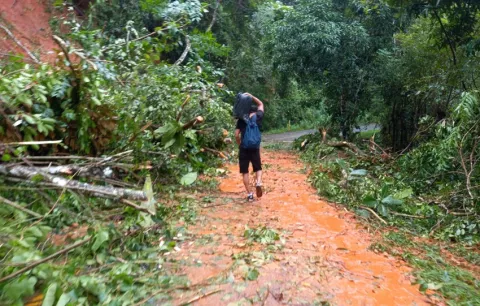 Mal tiempo causa estragos en Veraguas, hay varias comunidades incomunicadas