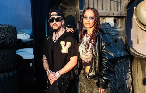 Yandel incursiona en la música cristiana de la mano de Blanca Reyes