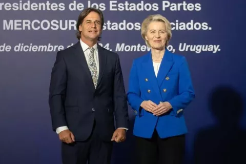 El Mercosur y la Unión Europea cierran en Montevideo un acuerdo de libre comercio