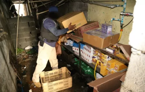 Más de 100 millones de unidades decomisadas en los últimos 5 meses de 2024 en Panamá