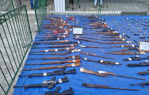 Destruyen 635 armas de fuego y 48 mil municiones