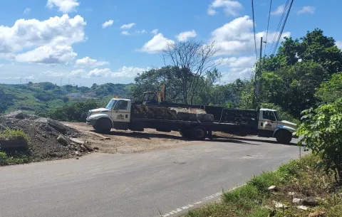 Bloquean accesos ilegales próximos a Cerro Patacón