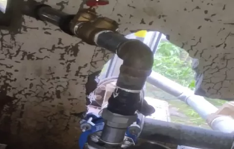 Varias comunidades afectadas por actos vandálicos en estación de bombeo de Monte Verde, Puerto Armuelles