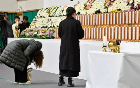Corea del Sur reducirá festejos de Año Nuevo en honor de las víctimas del accidente aéreo