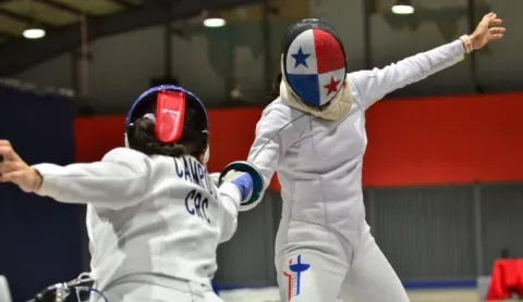 Esgrima panameña con buen cierre de año 2024