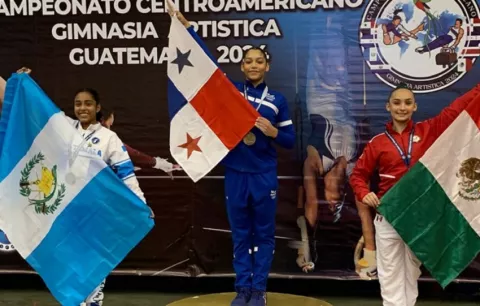 Panamá gana medallas en gimnasia durante eventos en Guatemala y Paraguay 