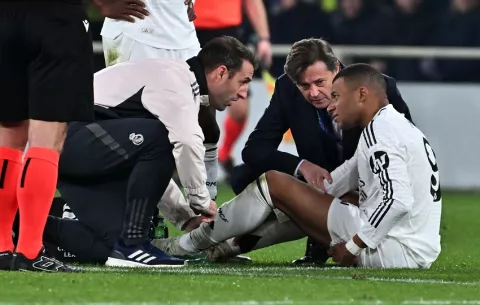 Real Madrid reacciona ante Atalanta; Mbappé se lesiona