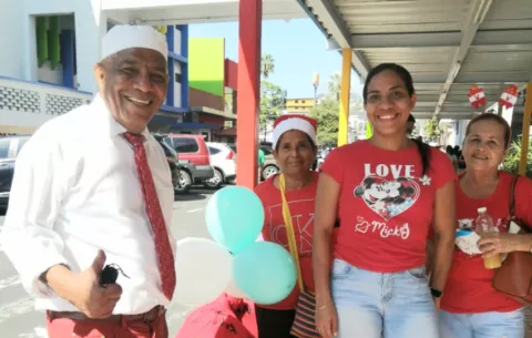 La Navidad llegó al Hospital del Niño