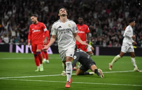 Real Madrid gana al Sevilla para despedir el año 2024