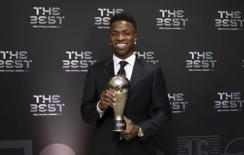 Vinícius y Aitana Bonmatí reinan en el premio The Best de la FIFA