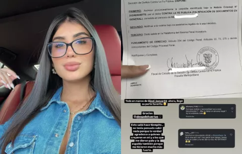 Ainara Sanz: ¡Ella ganó! Su carpetilla por falsificación se archivó
