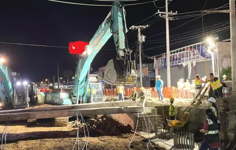 Trabajos del puente Intercambiador de Chitré registran un 63% de avance