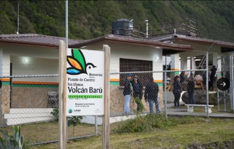 MiAmbiente instala puesto de control en Los Llanos para entrar al Parque Nacional Volcán Barú