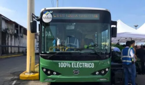 Mi Bus avanza a la reducción de carbono en su flota