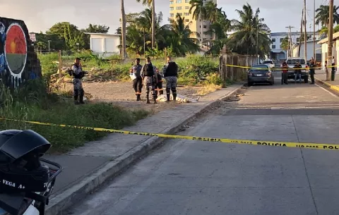 La violencia en las últimas horas en Colón dejó a su paso un muerto y dos heridos