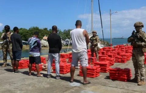 Senan incautó más de dos toneladas de droga en el Caribe