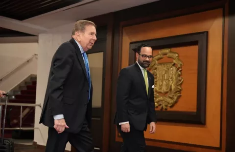Líder opositor venezolano visita República Dominicana