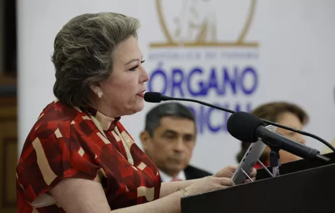 Reportan disparo contra despacho de  la magistrada presidenta María Eugenia López 