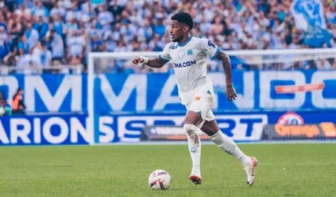  Michael Murillo, jugó de titular en la goleda del Olympique a Le Havre 