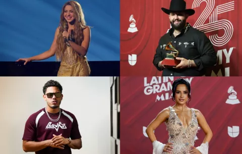 Los artistas más nominados en Premio Lo Nuestro 2025