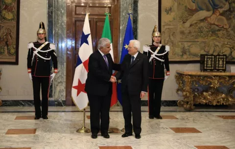 Panamá e Italia se comprometen a fortalecer la cooperación en comercio, educación y cultura