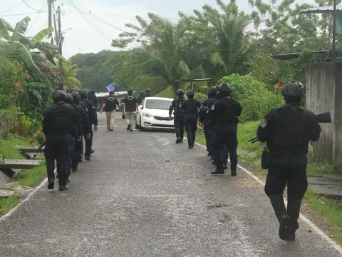 Se llevaron a 14 personas por pandillerismo en Colón
