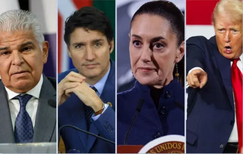 Líderes de Panamá, México y Canadá rechazan las declaraciones expansionistas de Trump