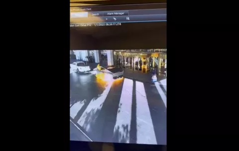 Investigan explosión de vehículo frente al Trump Hotel en Las Vegas como posible acto terrorista