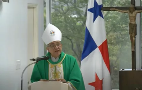 Monseñor José Domingo Ulloa hace llamado a la unidad y a la paz