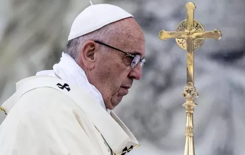 El papa a los artistas: Vuestra misión también es 'transformar el dolor en esperanza'