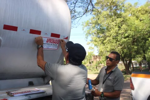 Minsa verifica la calidad del agua de los culecos en Veraguas
