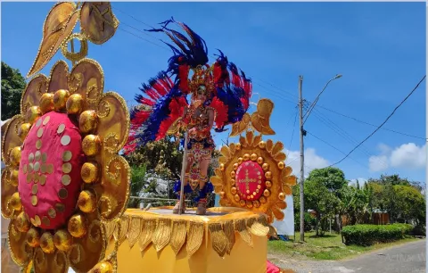 Carnavales en medio de la montaña de Chicá, Chame 