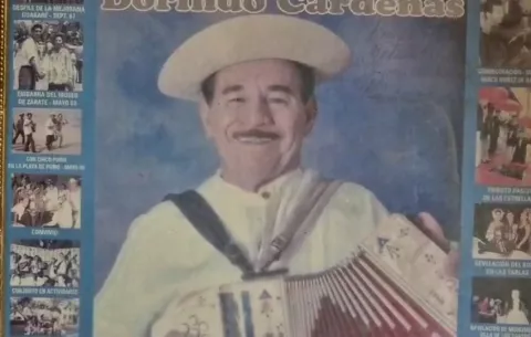 Hospitalizan al acordeonista Dorindo Cárdenas, está fuera de peligro 