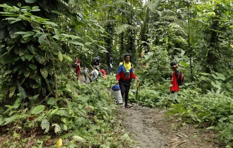 Costa Rica y Panamá se declaran listos para el flujo migratorio inverso desde el norte