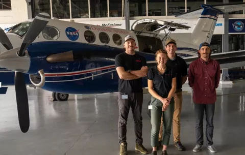 Avión de la NASA llegó a Panamá para captar imágenes sobre la diversidad de los ecosistemas tropicales