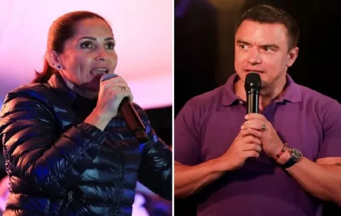 Elecciones en Ecuador: Noboa afirma que su victoria ha sido histórica y González denuncia fraude