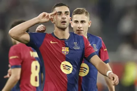 Ferran Torres, máximo goleador de la Copa 2024