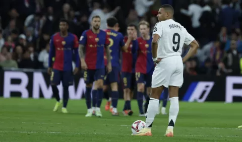 Mbappé y Mendy, listos para el Barcelona en la final de la Copa del Rey
